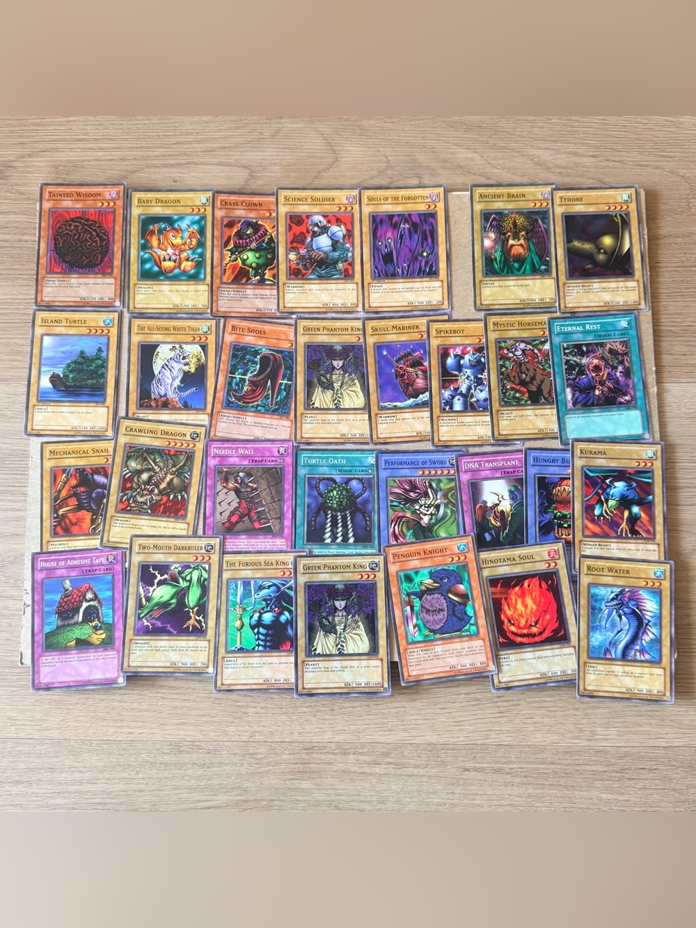 Yu-Gi-Oh! Vintage 50 Card Lot Classic Monsters Spells Traps Collectible